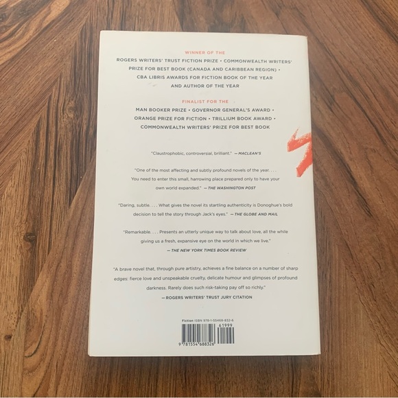 📚2/$12📚 Novel: Room by Emma Donoghue - Picture 2 of 4